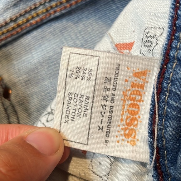 Vigoss Y2K Low Rise Bootcut Jean Size 0 - Picture 4 of 10
